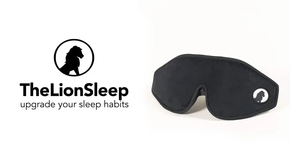Upgrade your Sleeping Habits - The Lion Sleep Mask